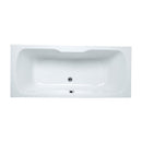Vitra Optima Double Ended Rectangular Bath 1700x750mm Acrylic White 52430001000