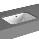 Vitra S20 500mm Under Counter Washbasin 0 Tap Holes 5474B003-0642
